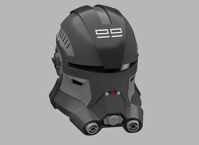 Echo Helmet - The Bad Batch - 3D Print Files 3D print model