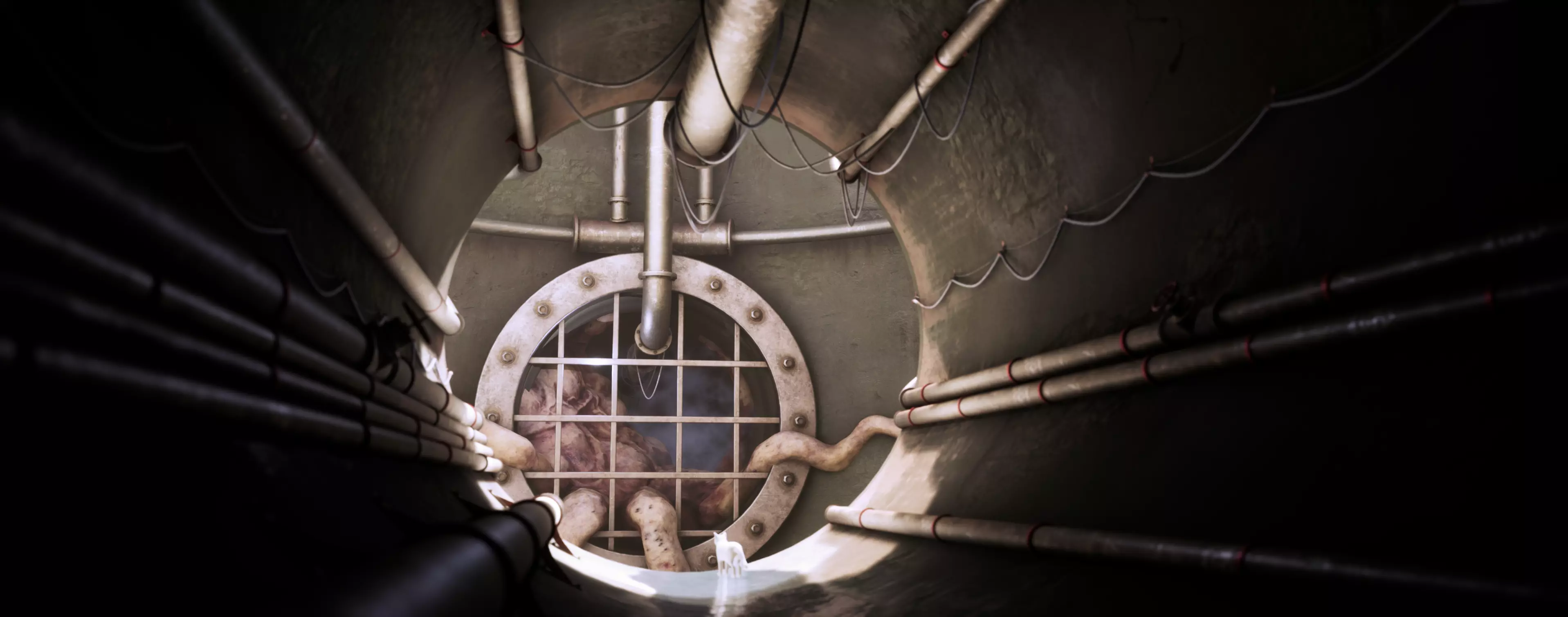 deep in the Sewage Low-poly 3D model