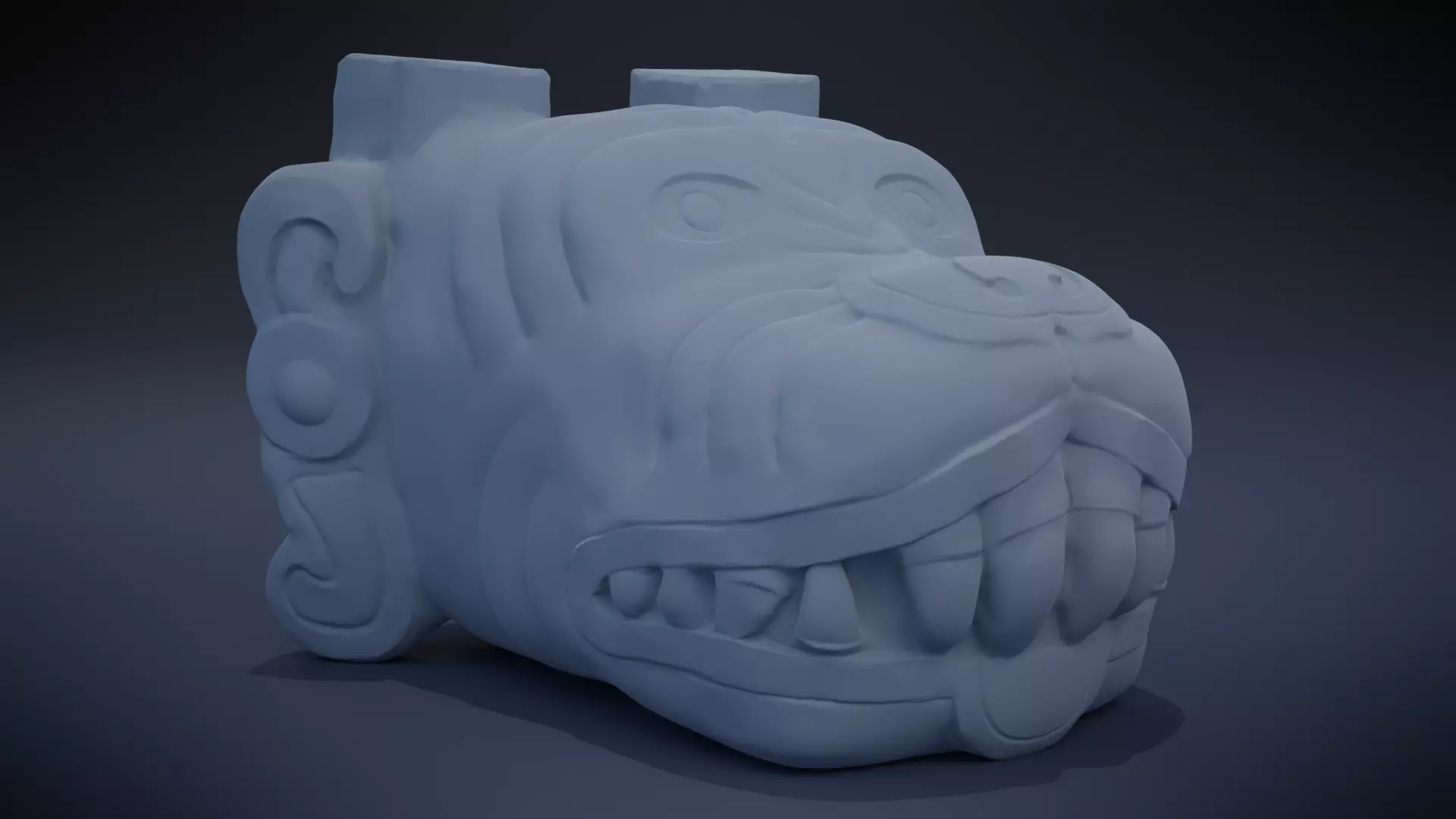 Xolotl - Aztec Deity 3D print model_0