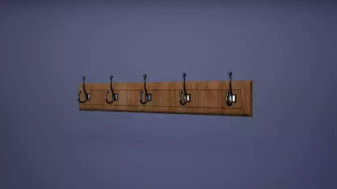 Hanger Low Poly Game Rady  Low-poly 3D model