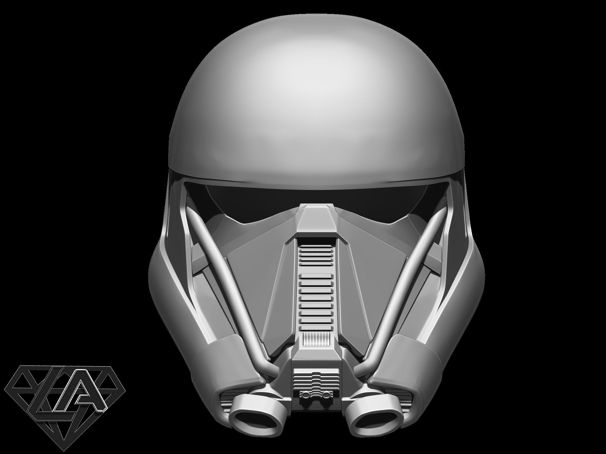 Star Wars Troopers helmets set 3D print model_1