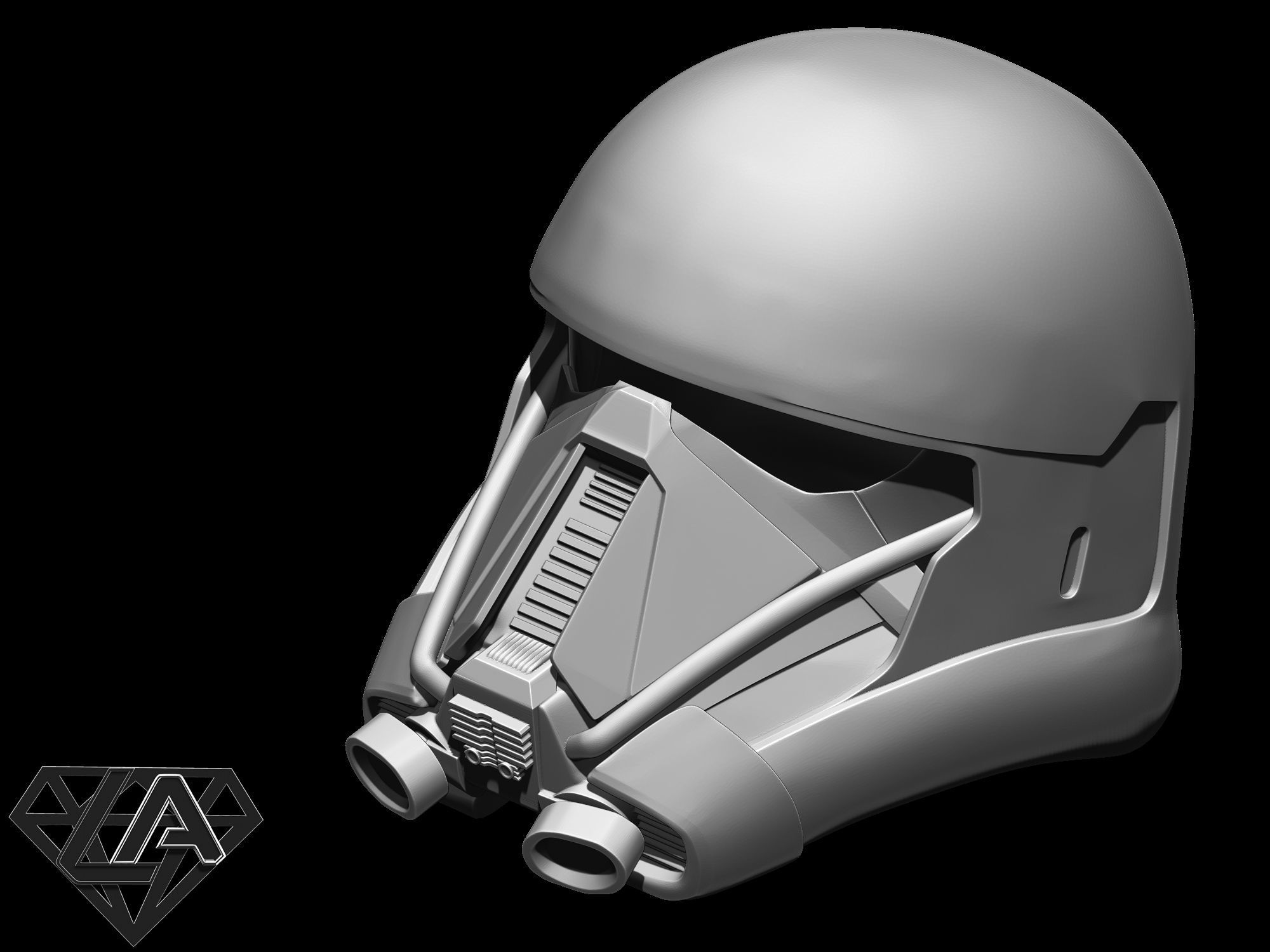 Star Wars Troopers helmets set 3D print model_4