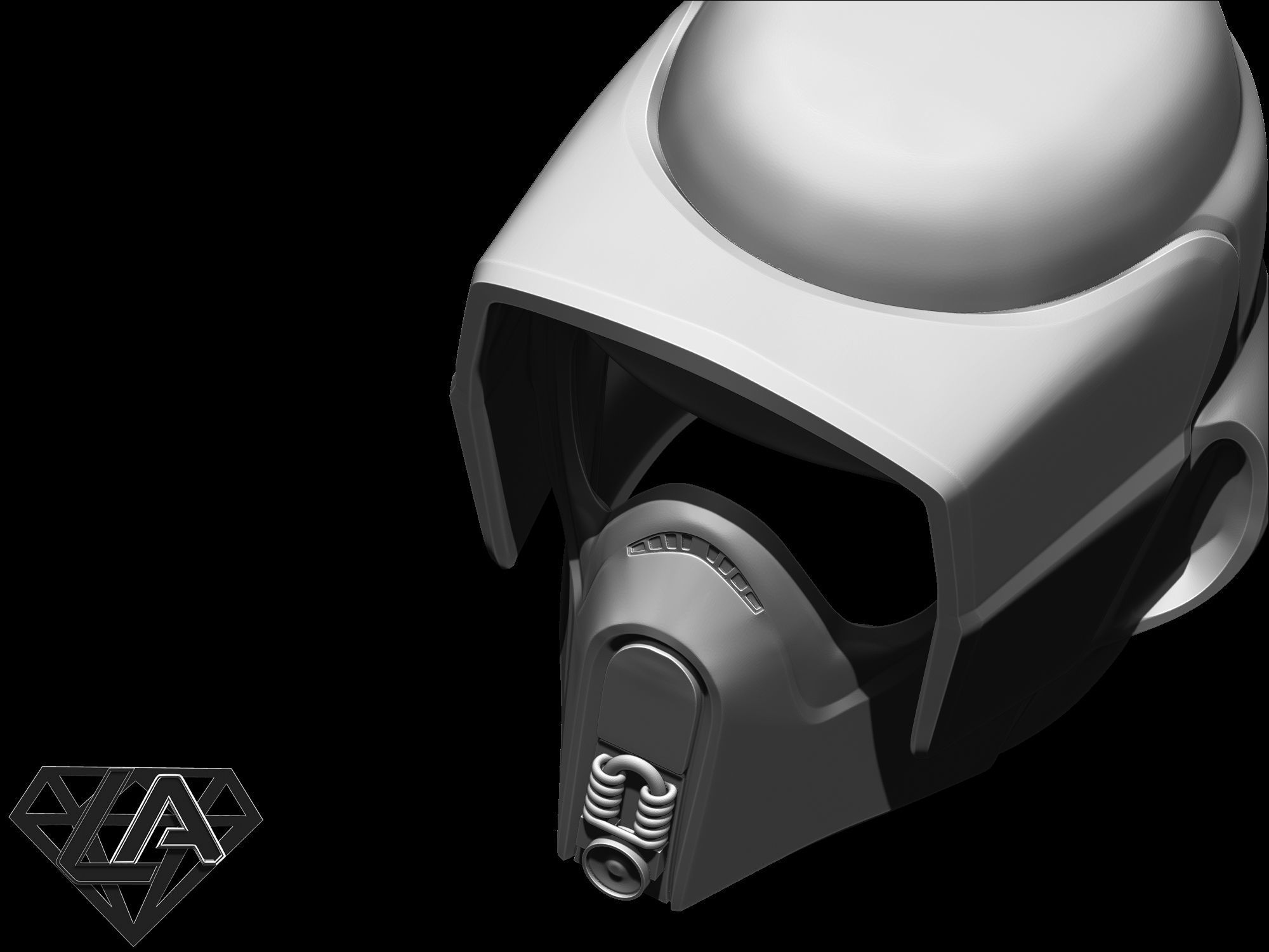 Star Wars Troopers helmets set 3D print model_22