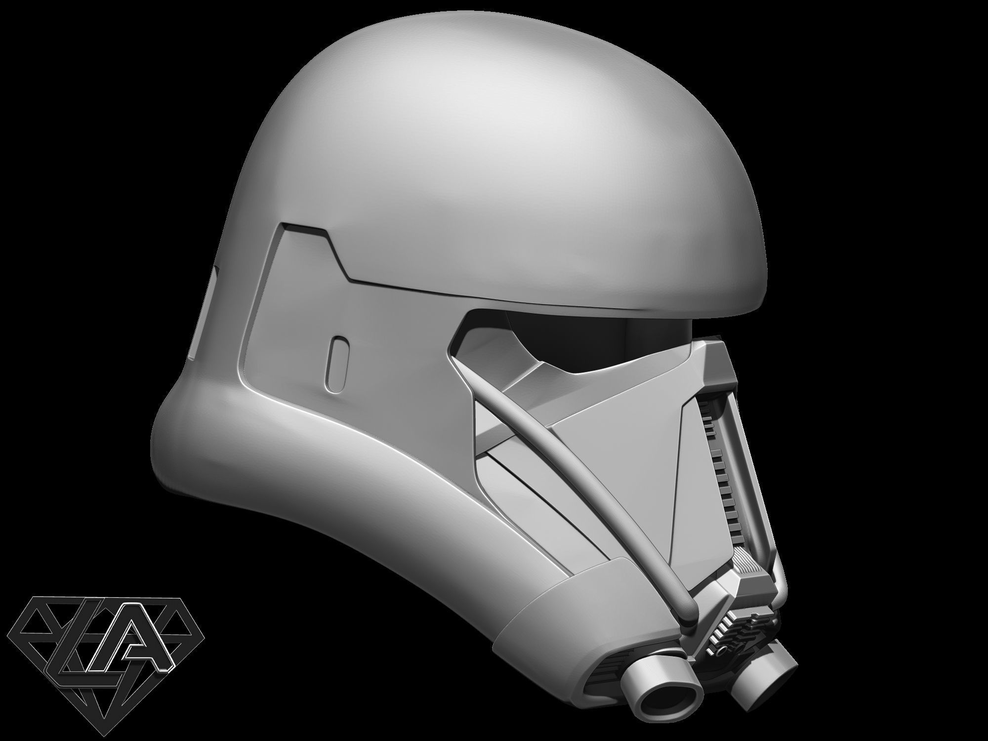 Star Wars Troopers helmets set 3D print model_2