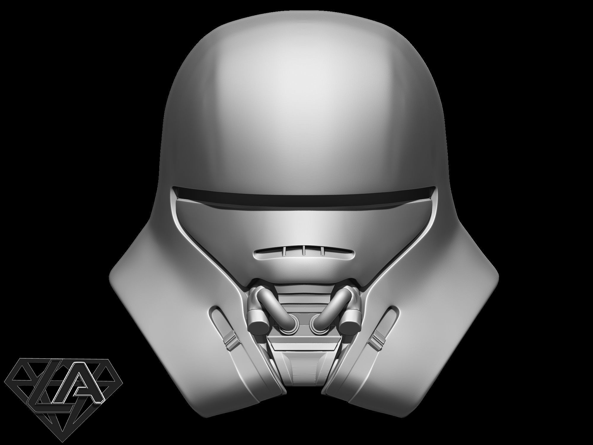 Star Wars Troopers helmets set 3D print model_6