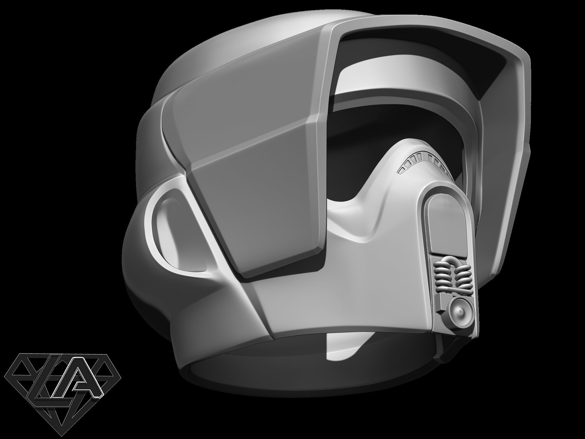 Star Wars Troopers helmets set 3D print model_23