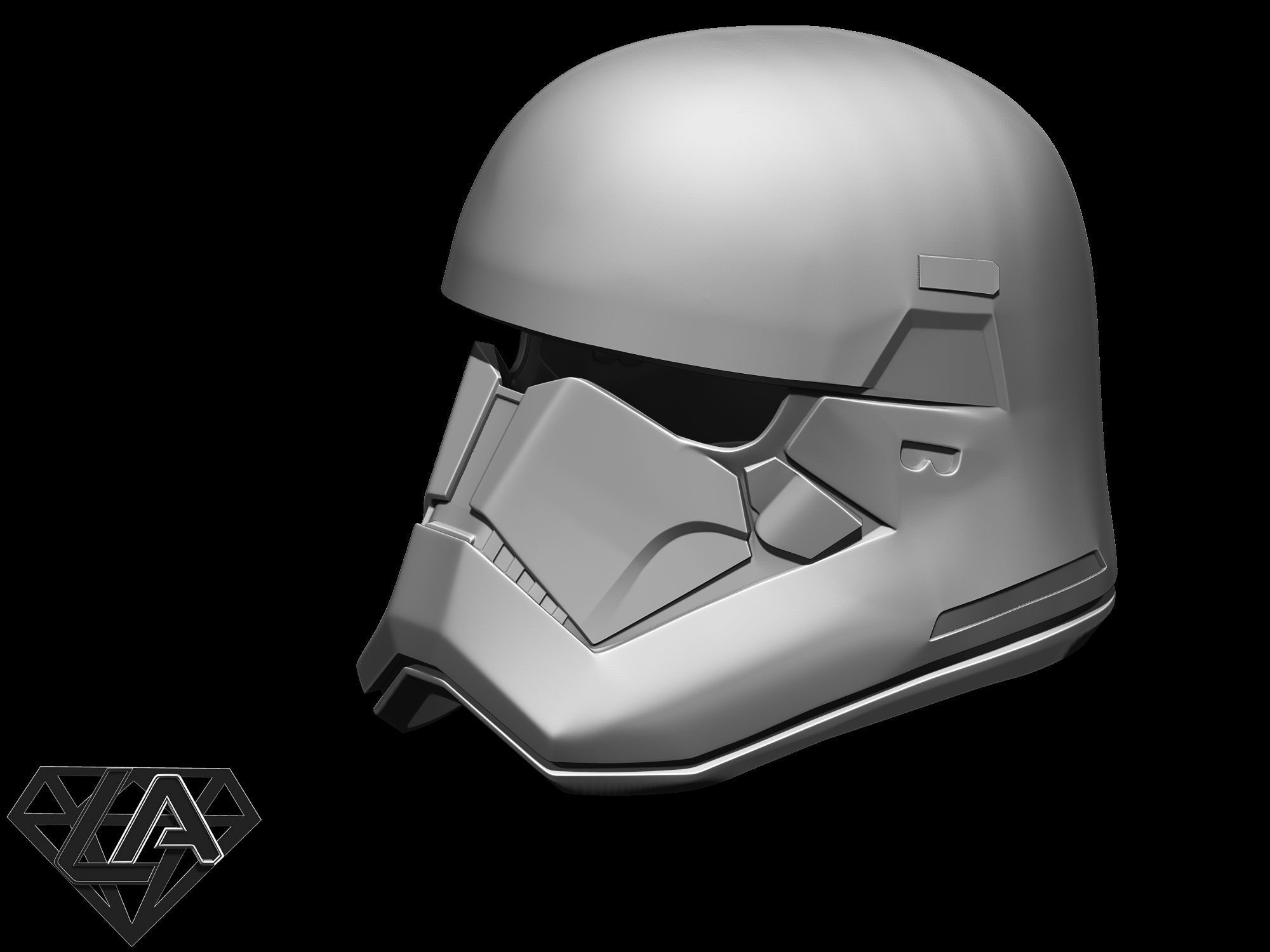 Star Wars Troopers helmets set 3D print model_28