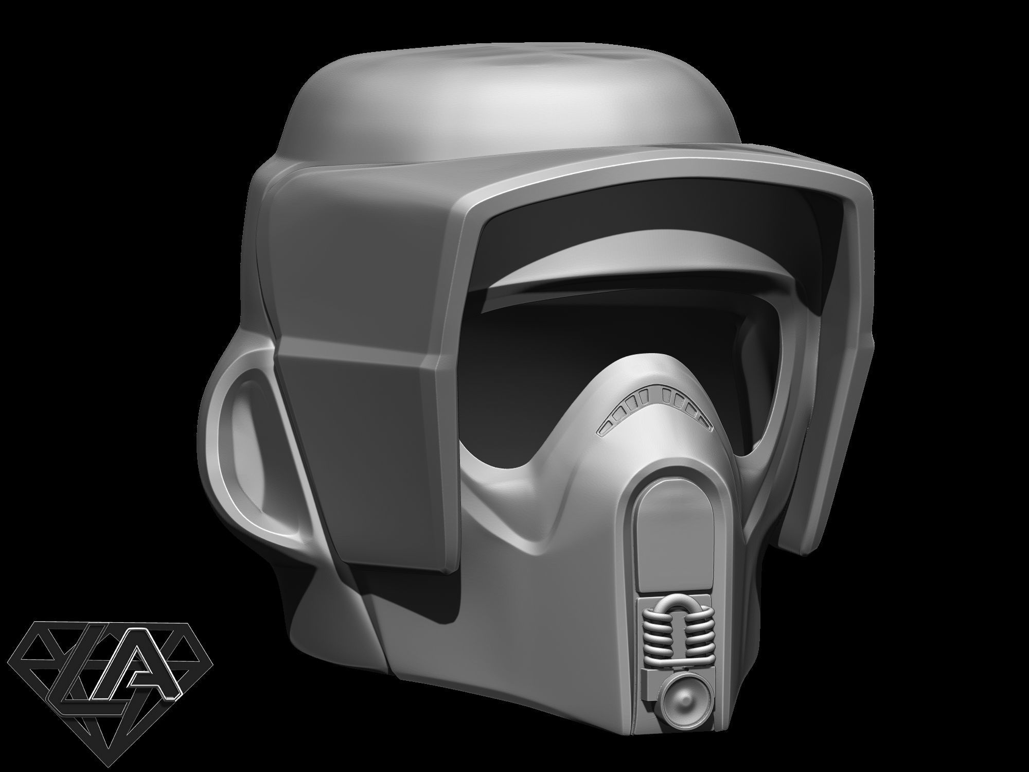 Star Wars Troopers helmets set 3D print model_19