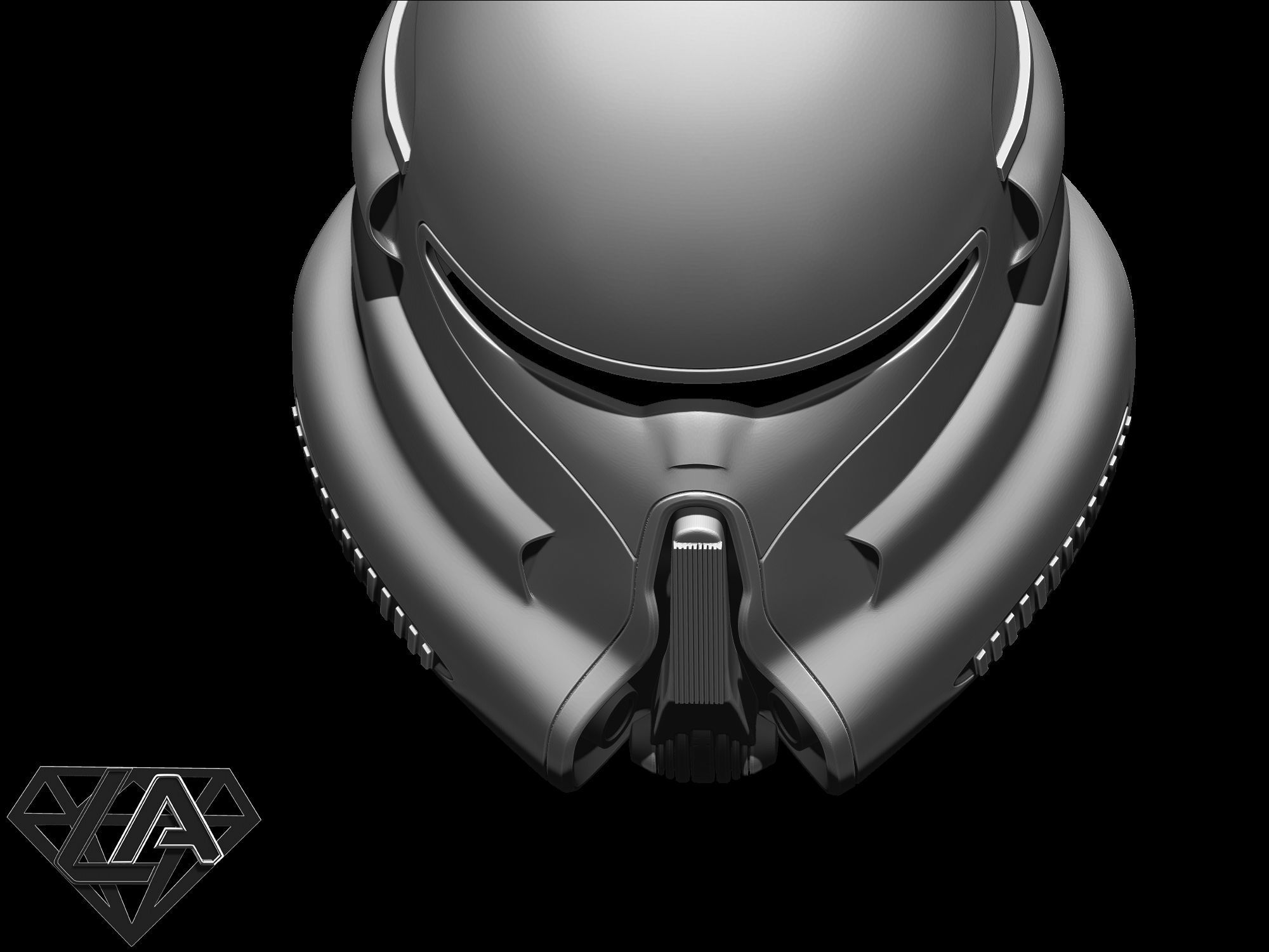 Star Wars Troopers helmets set 3D print model_16