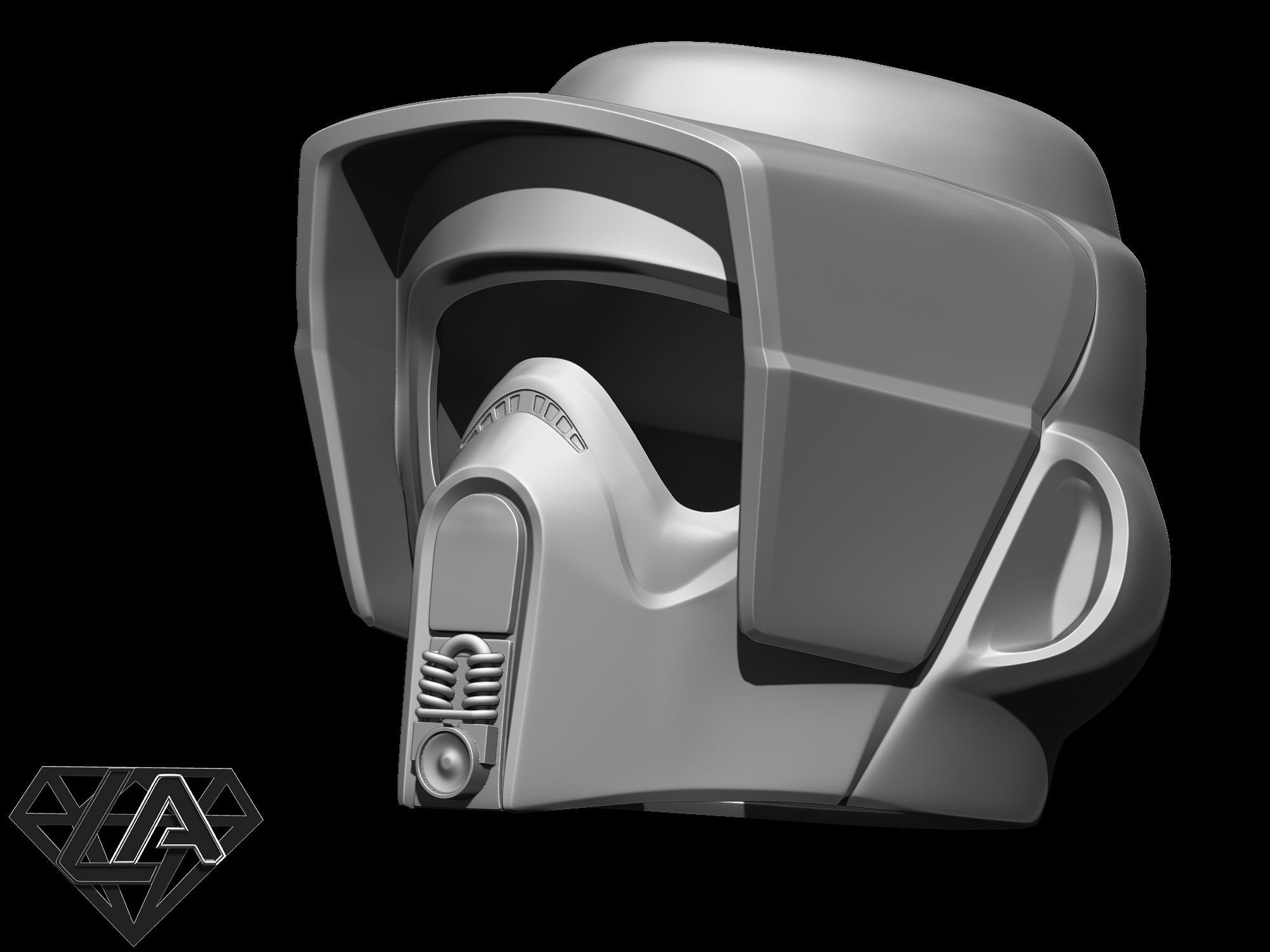 Star Wars Troopers helmets set 3D print model_21