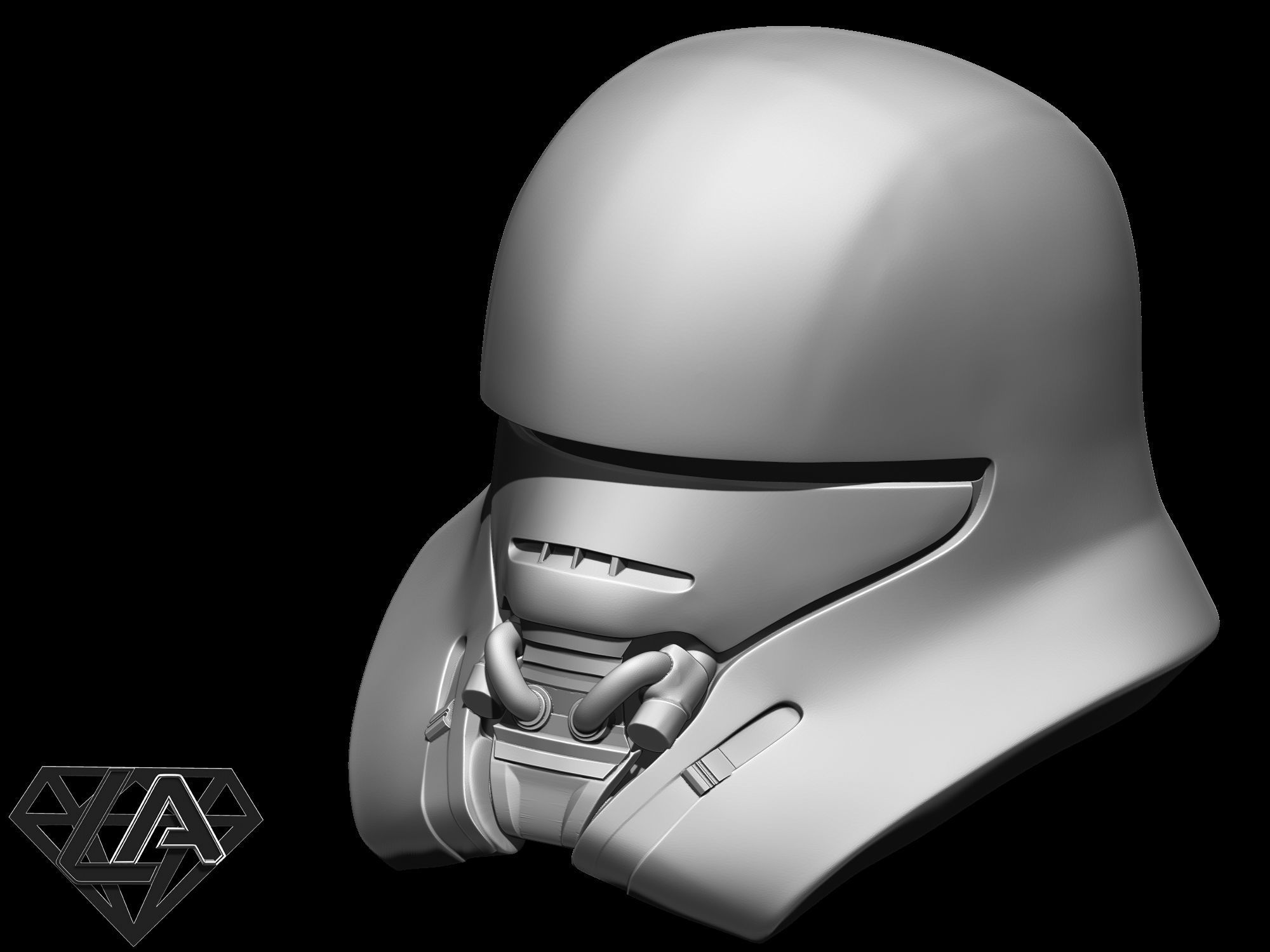 Star Wars Troopers helmets set 3D print model_10