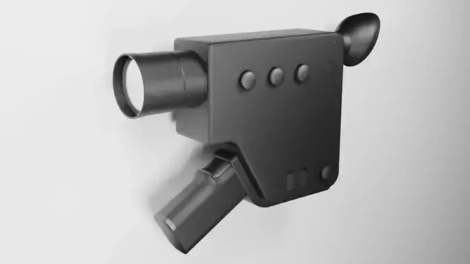 Retro Camera 3D model