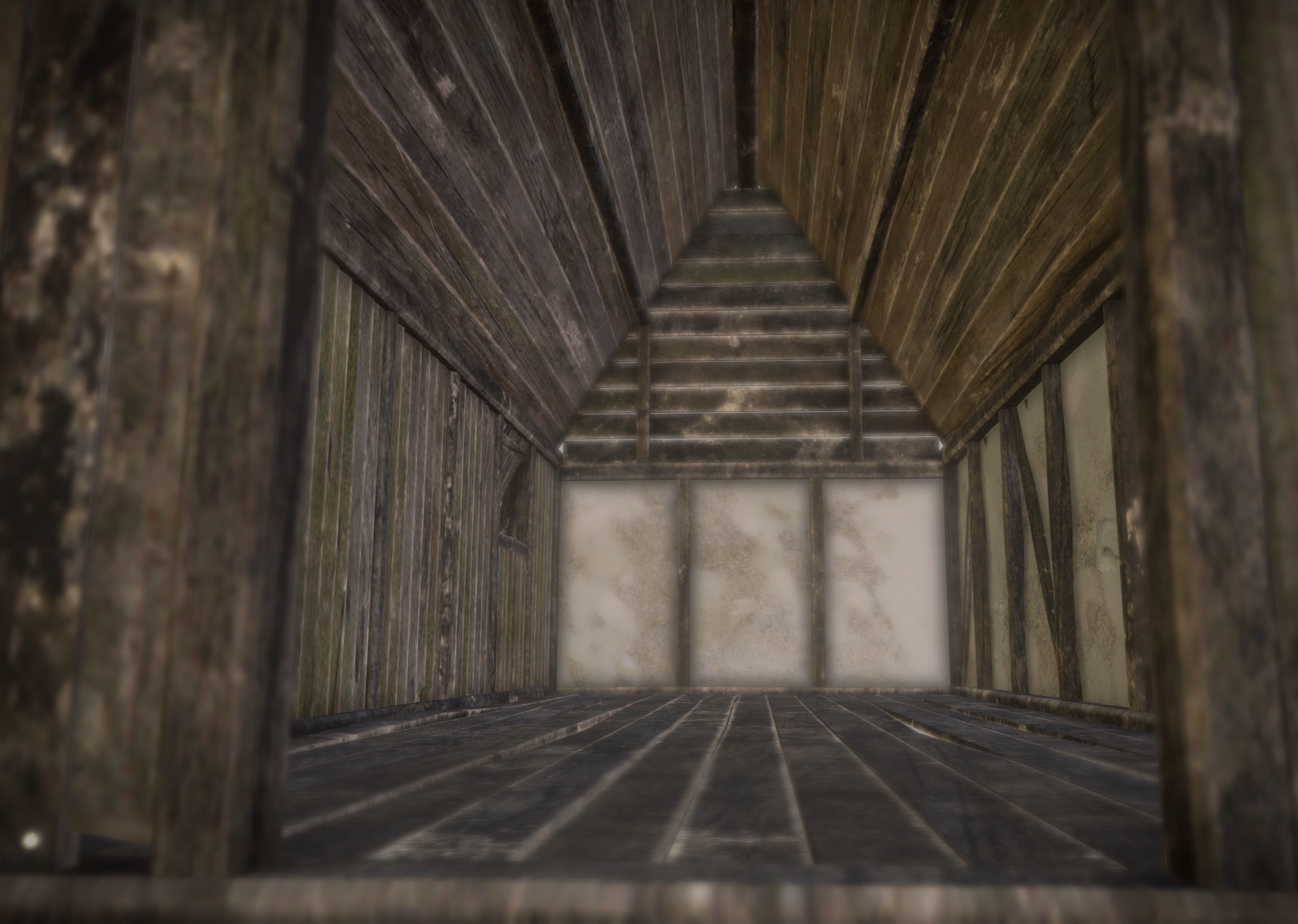 Viking Longhouse Low-poly 3D model_10