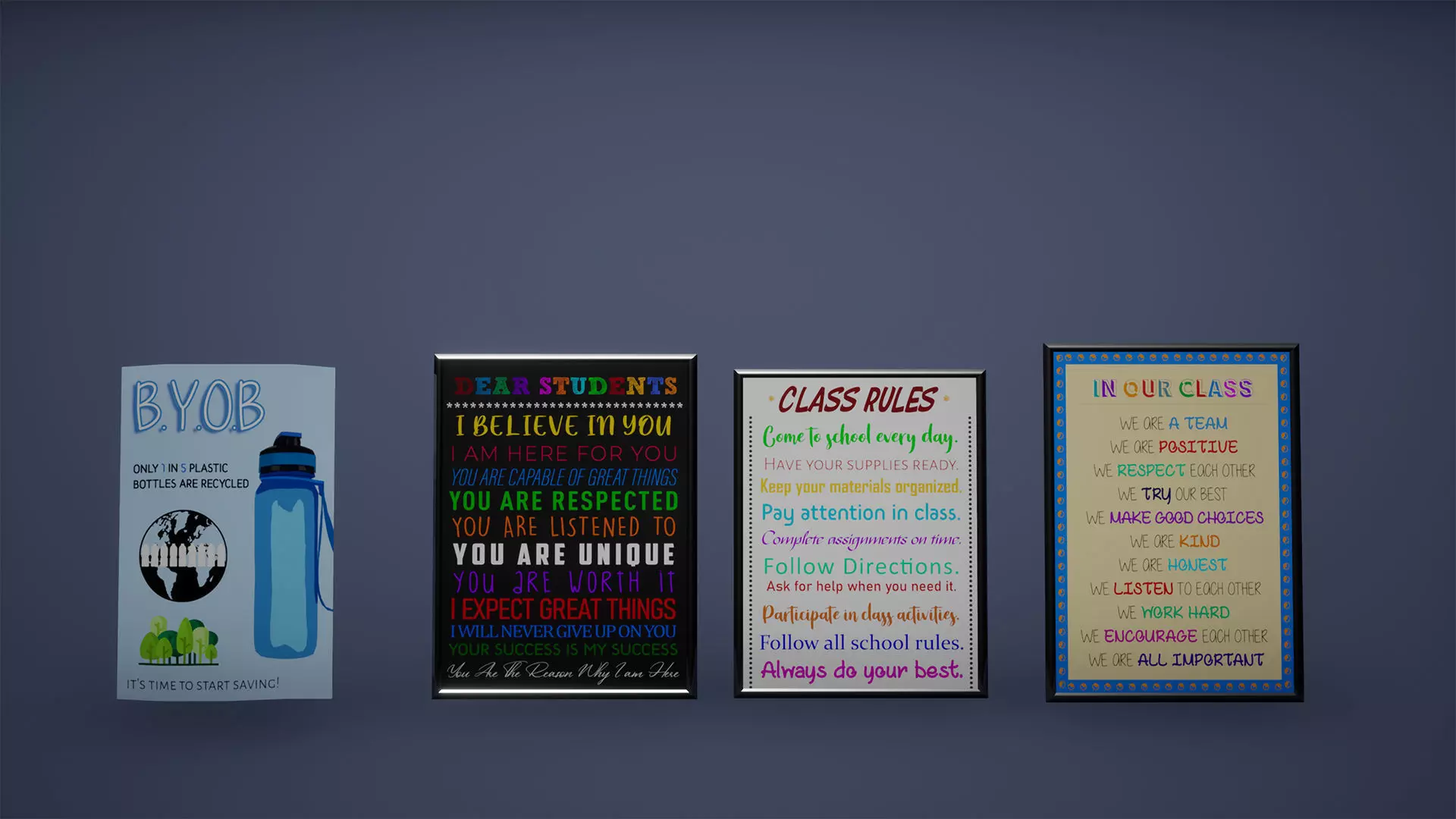Poster Low Poly Game Ready that says you are bridge Low-poly 3D model