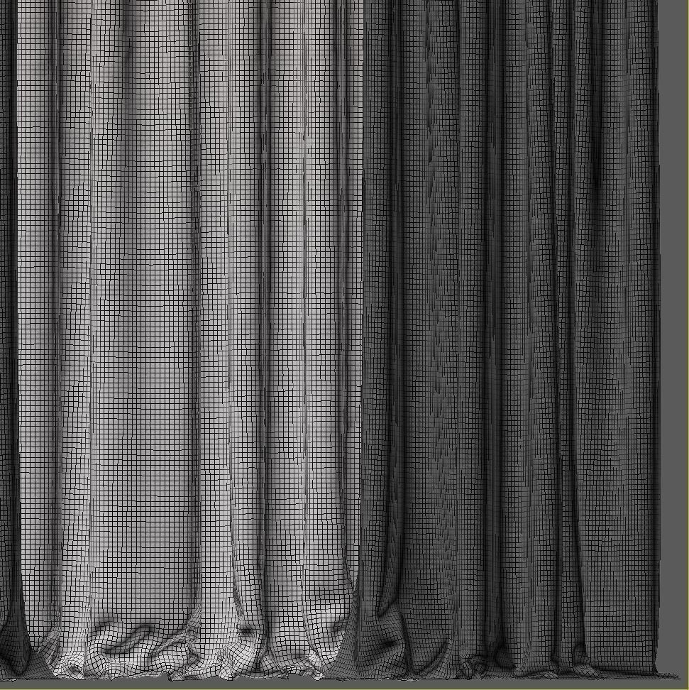 Set 22 Curtains 3D model_5