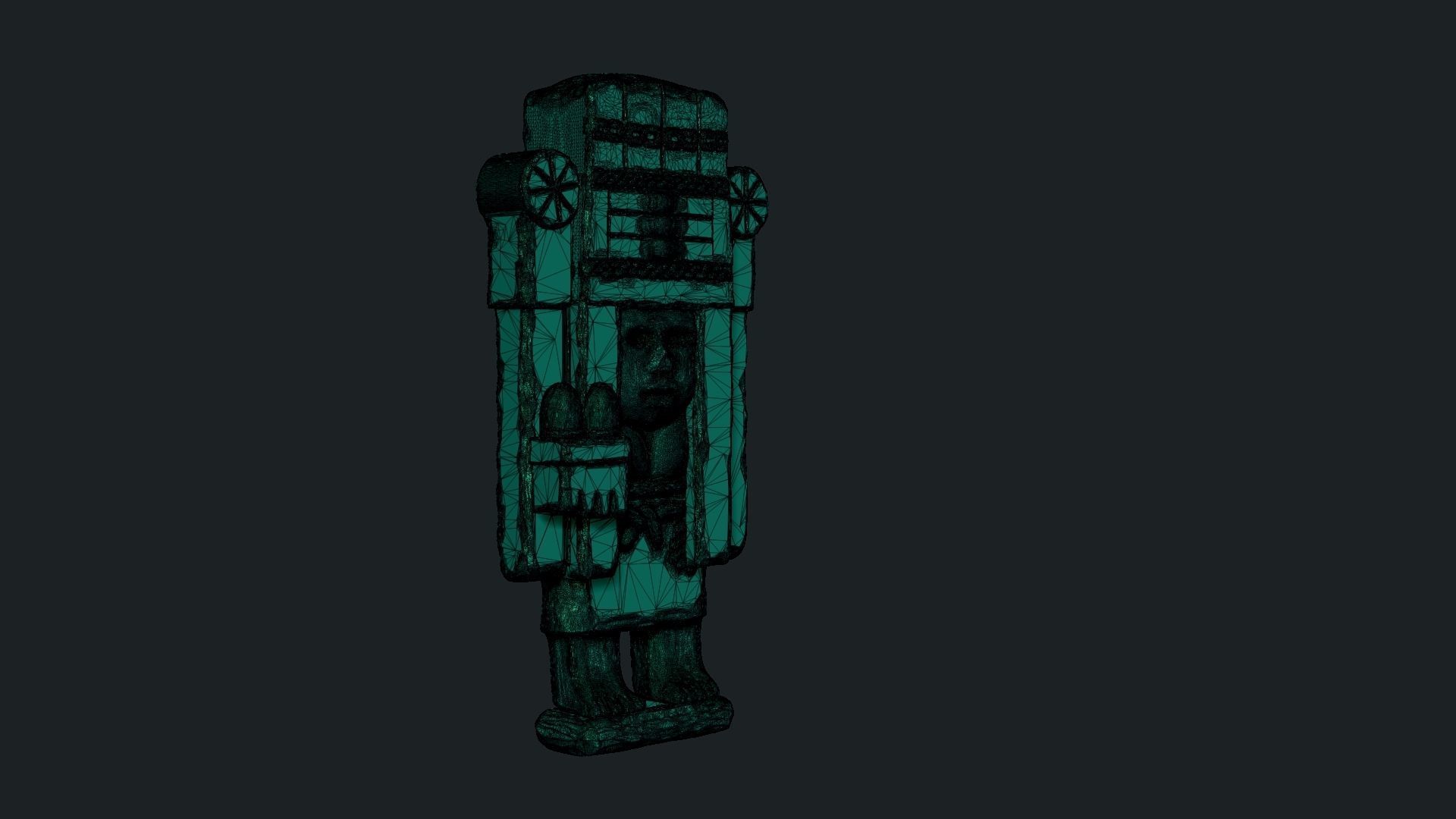 Chicomecoatl - Aztec Deity 3D print model_4