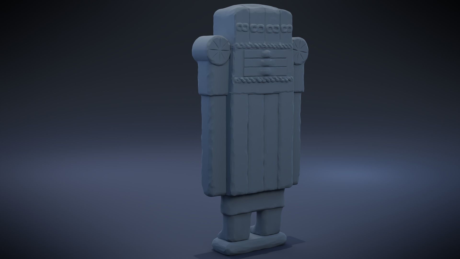 Chicomecoatl - Aztec Deity 3D print model_3
