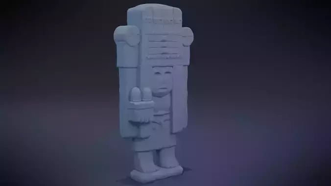 Chicomecoatl - Aztec Deity 3D print model