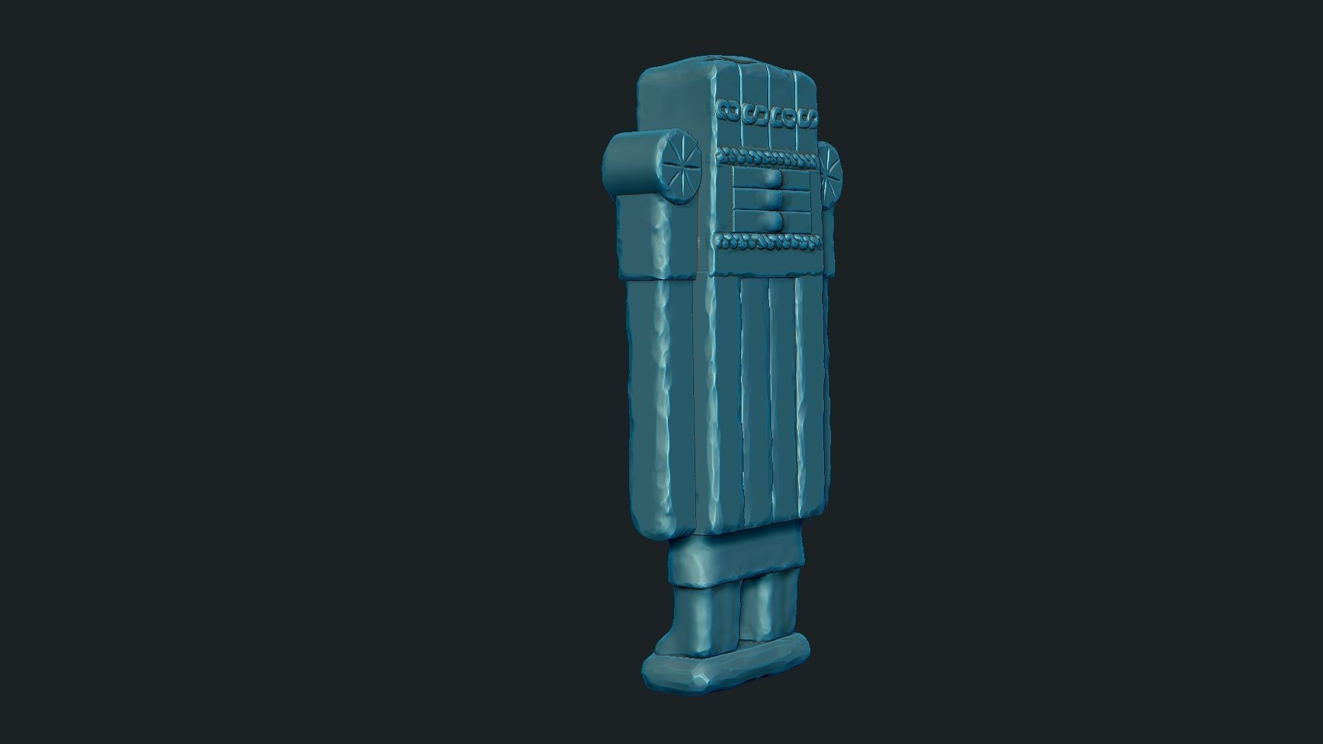 Chicomecoatl - Aztec Deity 3D print model_7