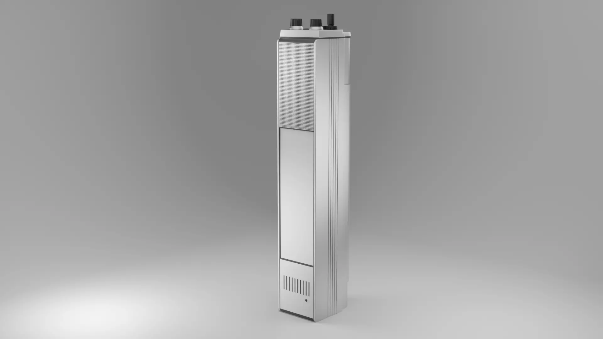 Vintage Sony FET All Weather Tranceiver 3D model_0