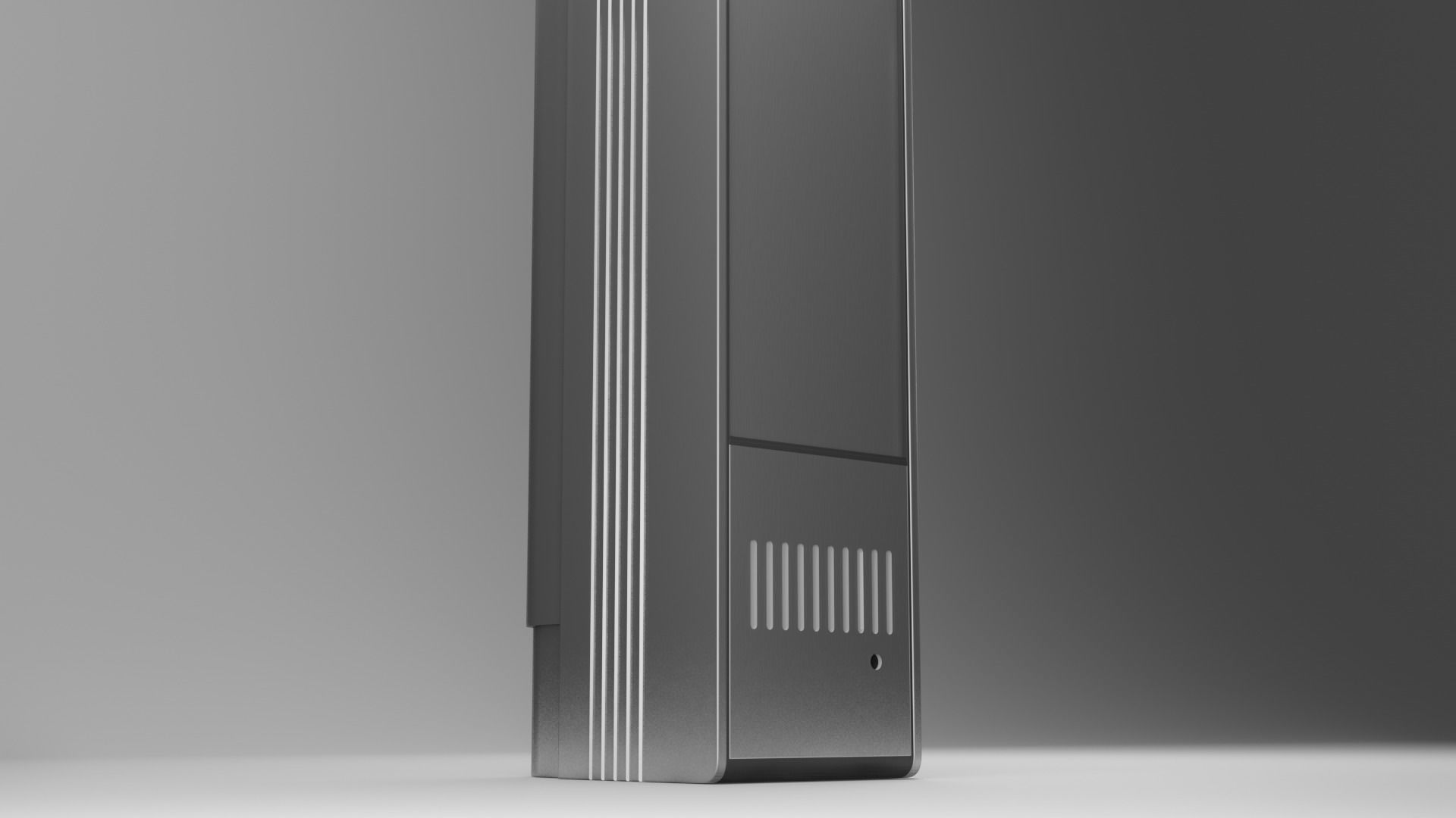 Vintage Sony FET All Weather Tranceiver 3D model_7