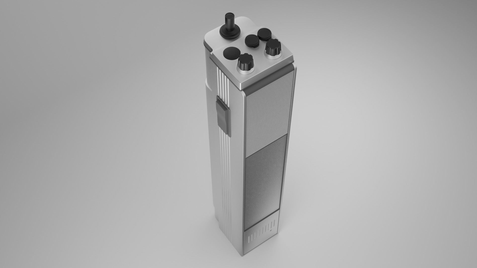 Vintage Sony FET All Weather Tranceiver 3D model_6