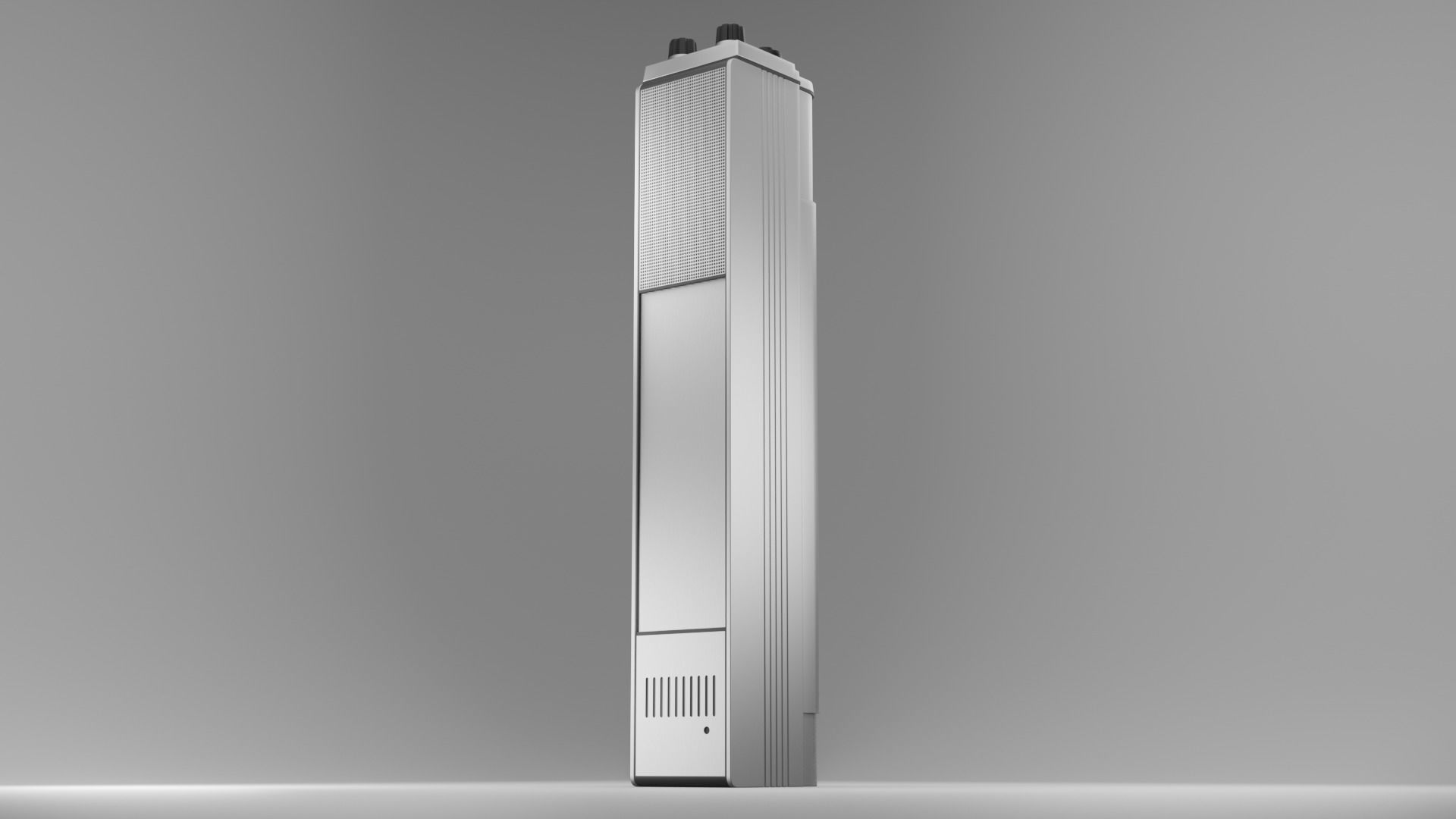 Vintage Sony FET All Weather Tranceiver 3D model_4