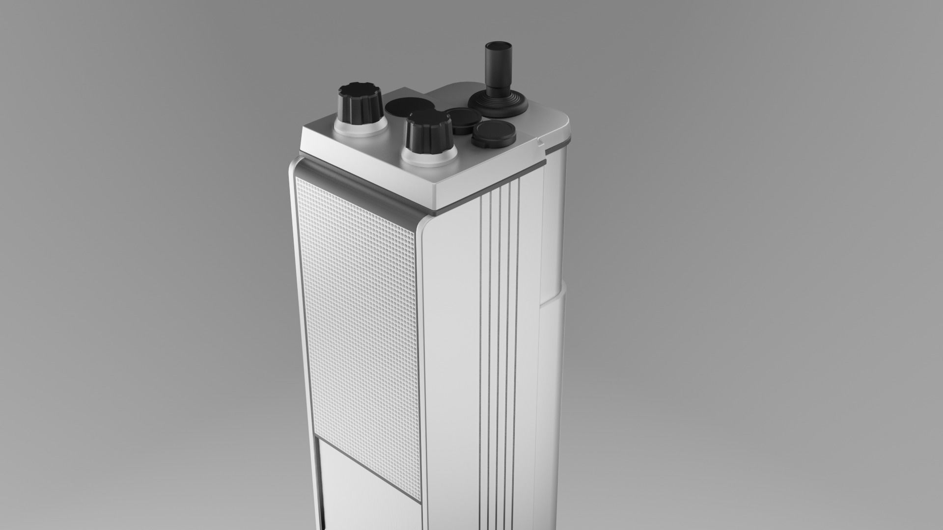 Vintage Sony FET All Weather Tranceiver 3D model_3