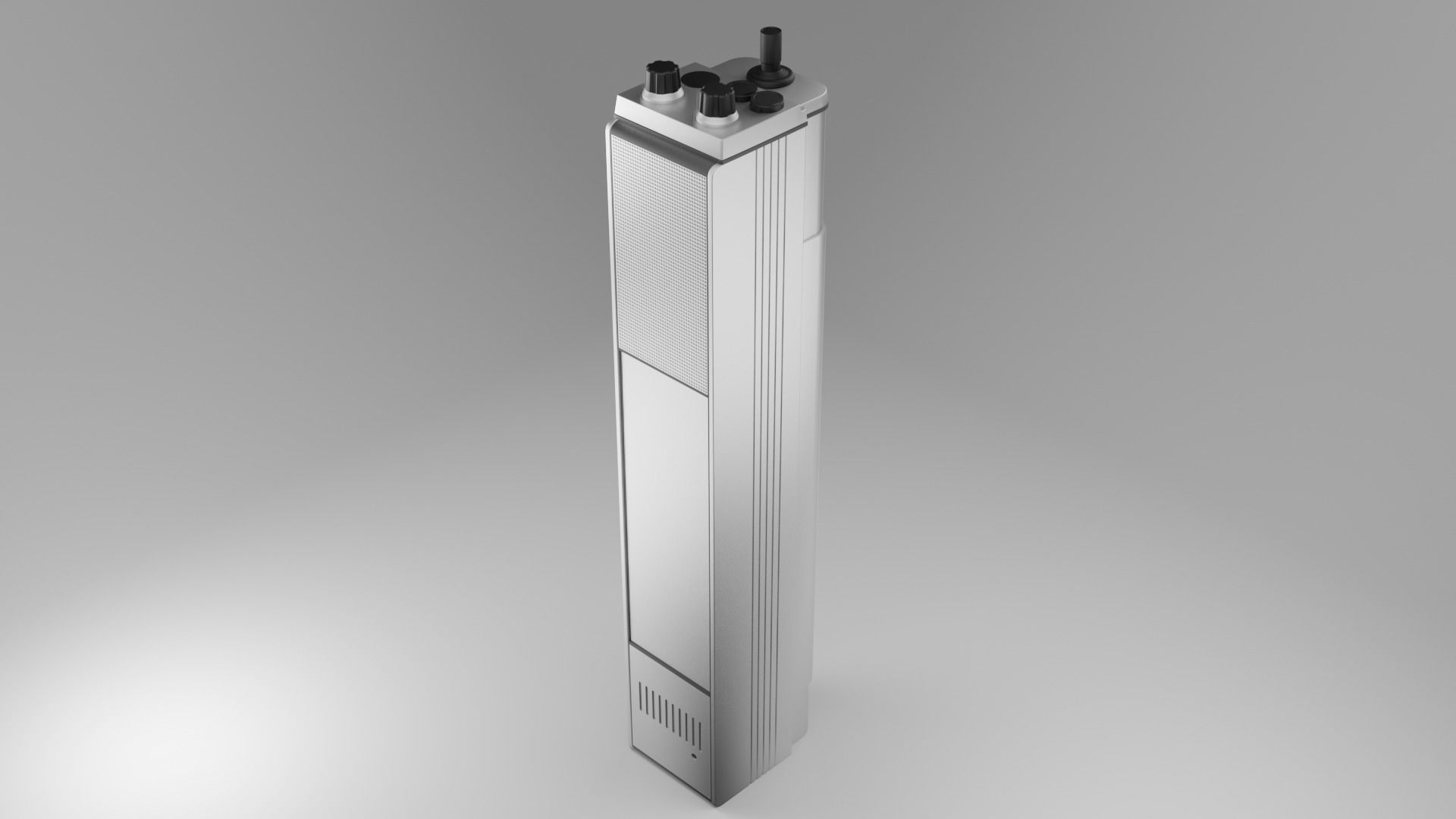 Vintage Sony FET All Weather Tranceiver 3D model_8