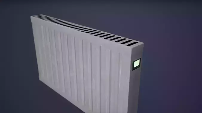 Radiator Low Poly Game Ready