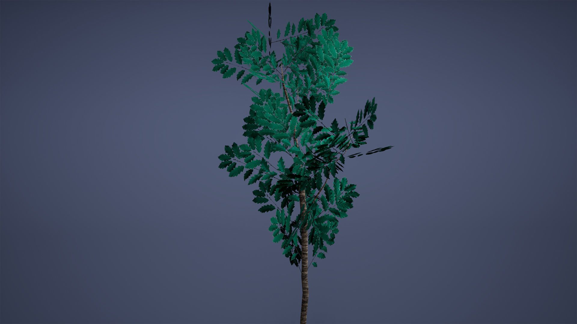 Tree Low Poly Game Ready three trees Low-poly 3D model_3