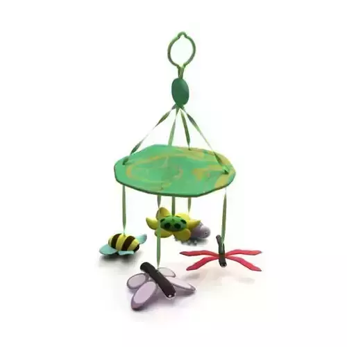 Baby Toy For Hanging Over A Crib 3D model