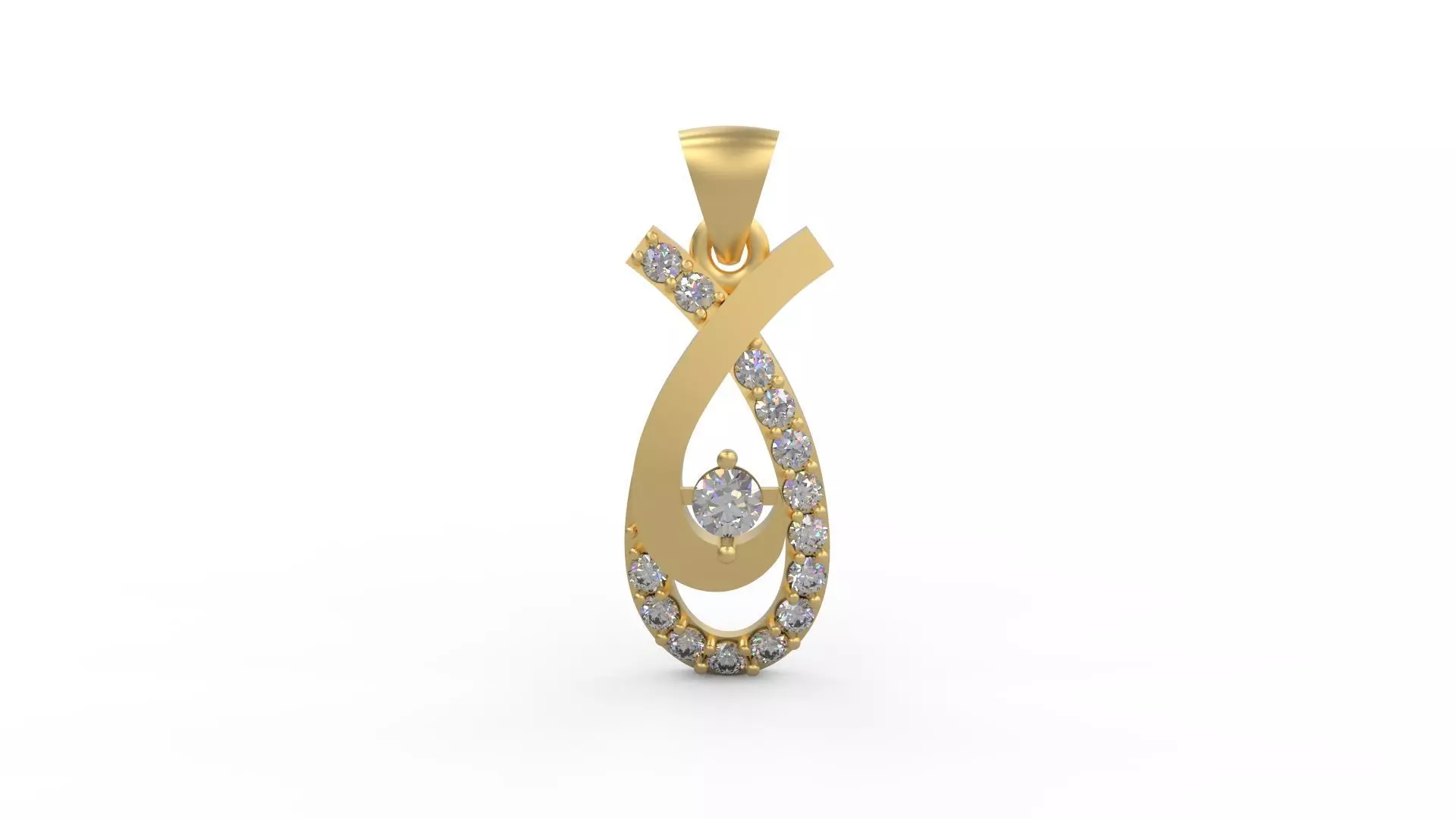 Pendant 172 3D print model_0