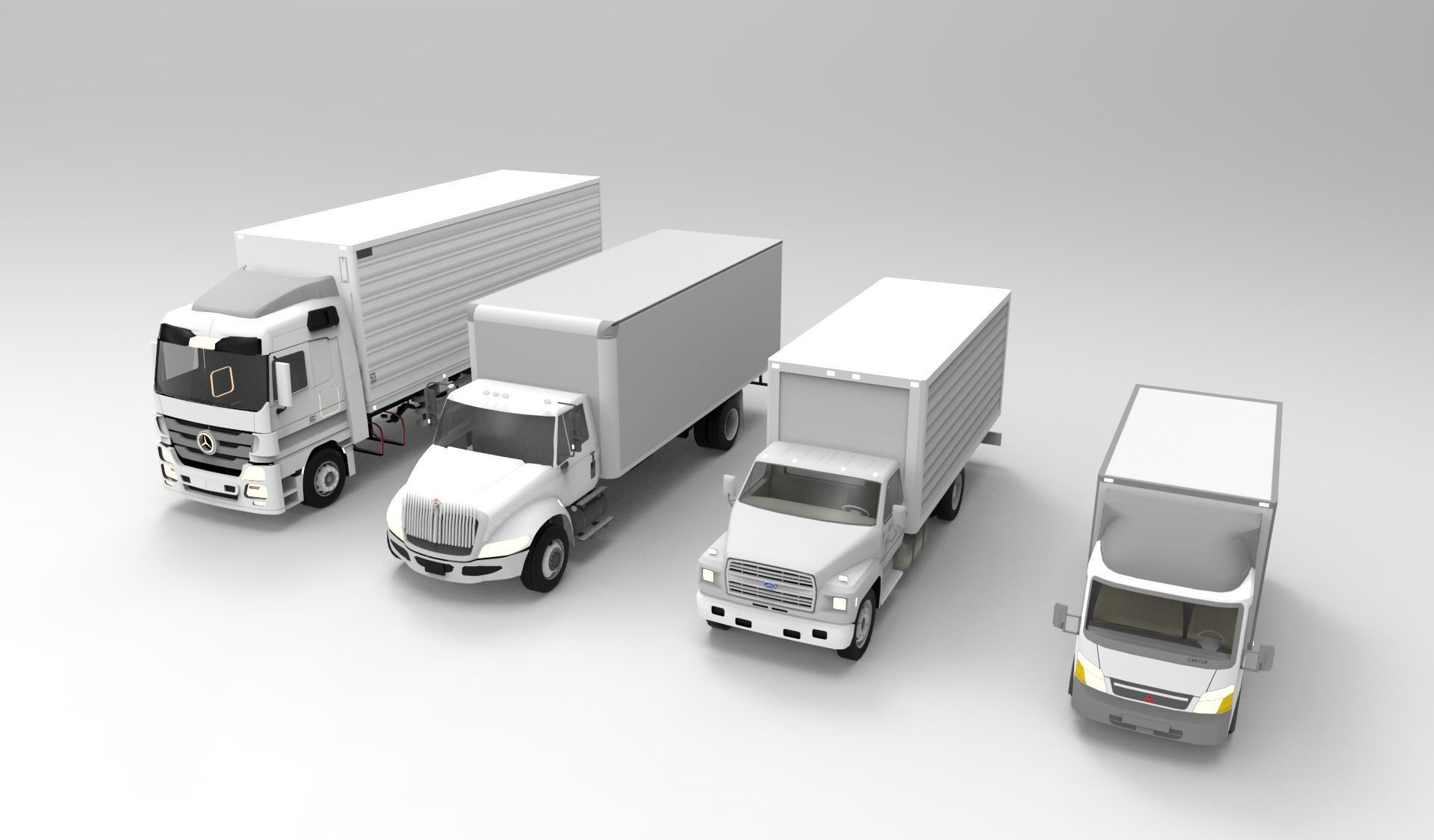Box Truck 3D model_2