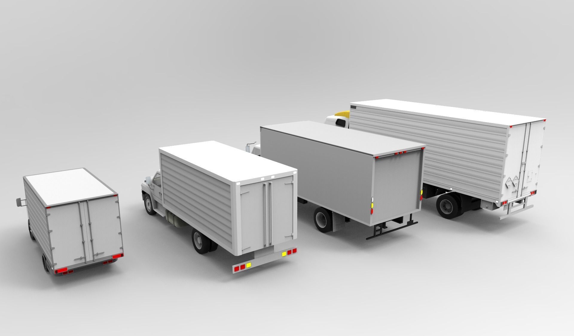 Box Truck 3D model_3