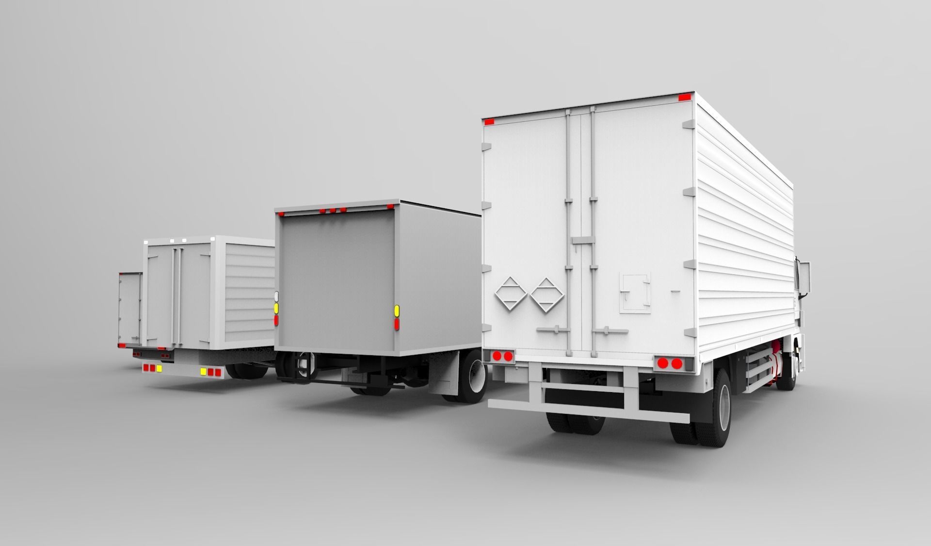 Box Truck 3D model_4