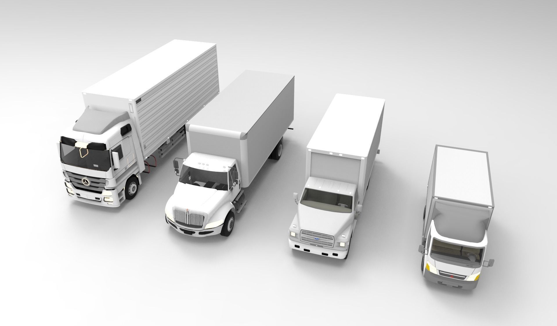Box Truck 3D model_5