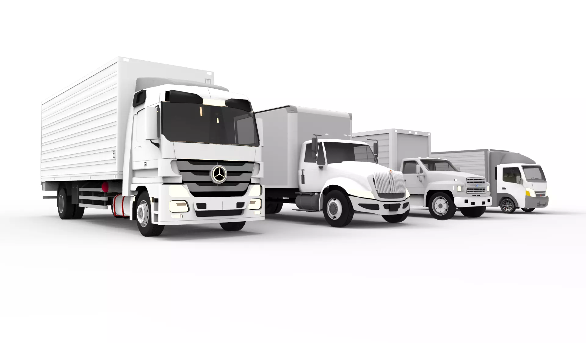Box Truck 3D model_0
