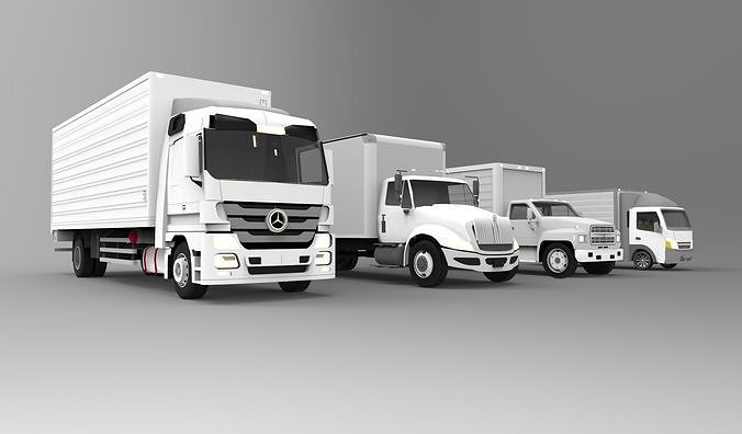 Box Truck 3D model