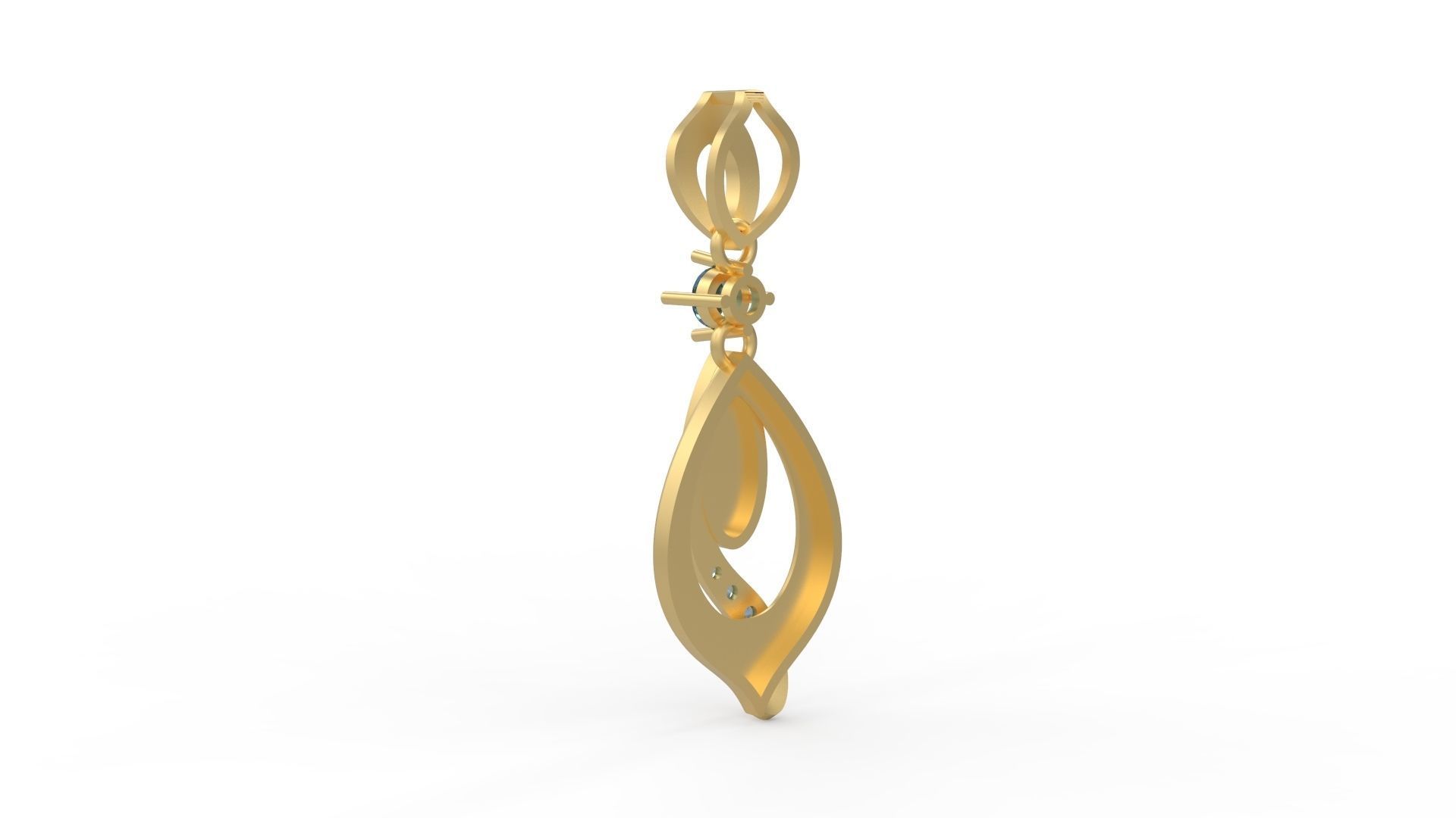Pendant 182 3D print model_3