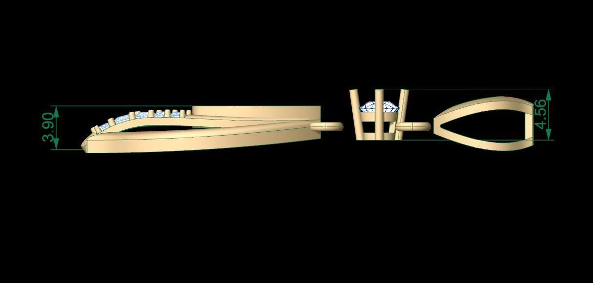 Pendant 182 3D print model_7