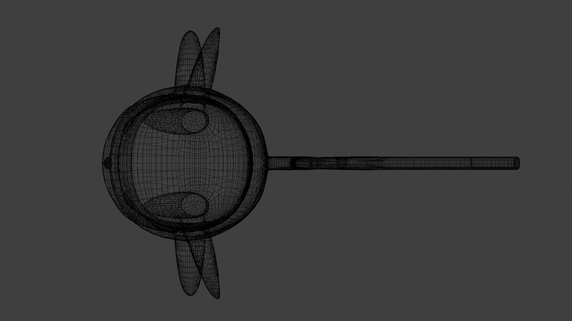 Plush Pikachu Low-poly 3D model_9