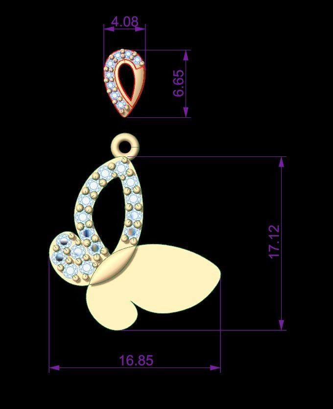 Pendant 188 3D print model_6