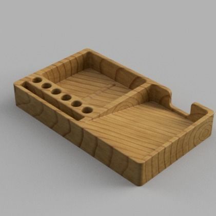 Office Organizer 3D print model_4