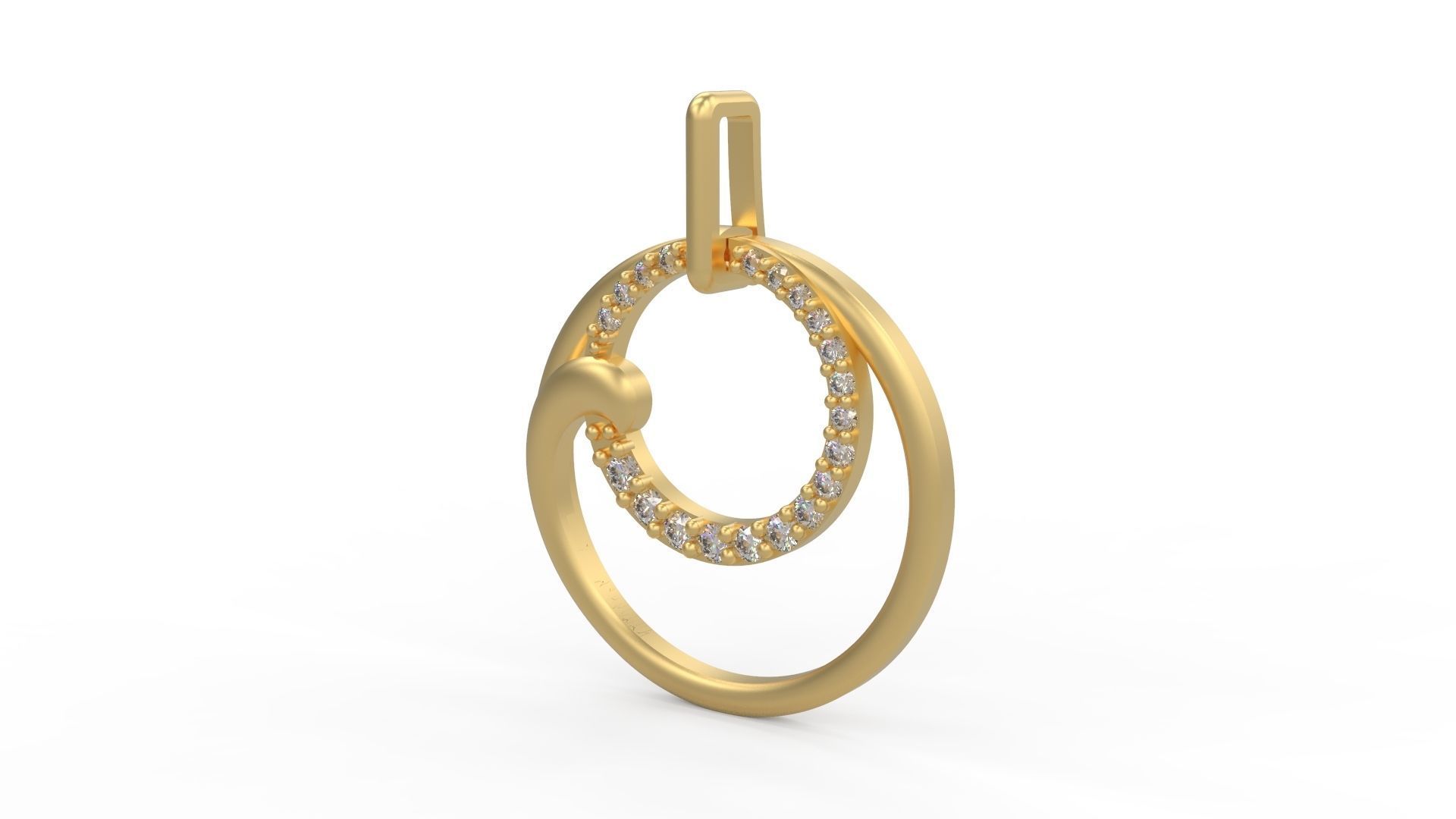 Pendant 193 3D print model_1