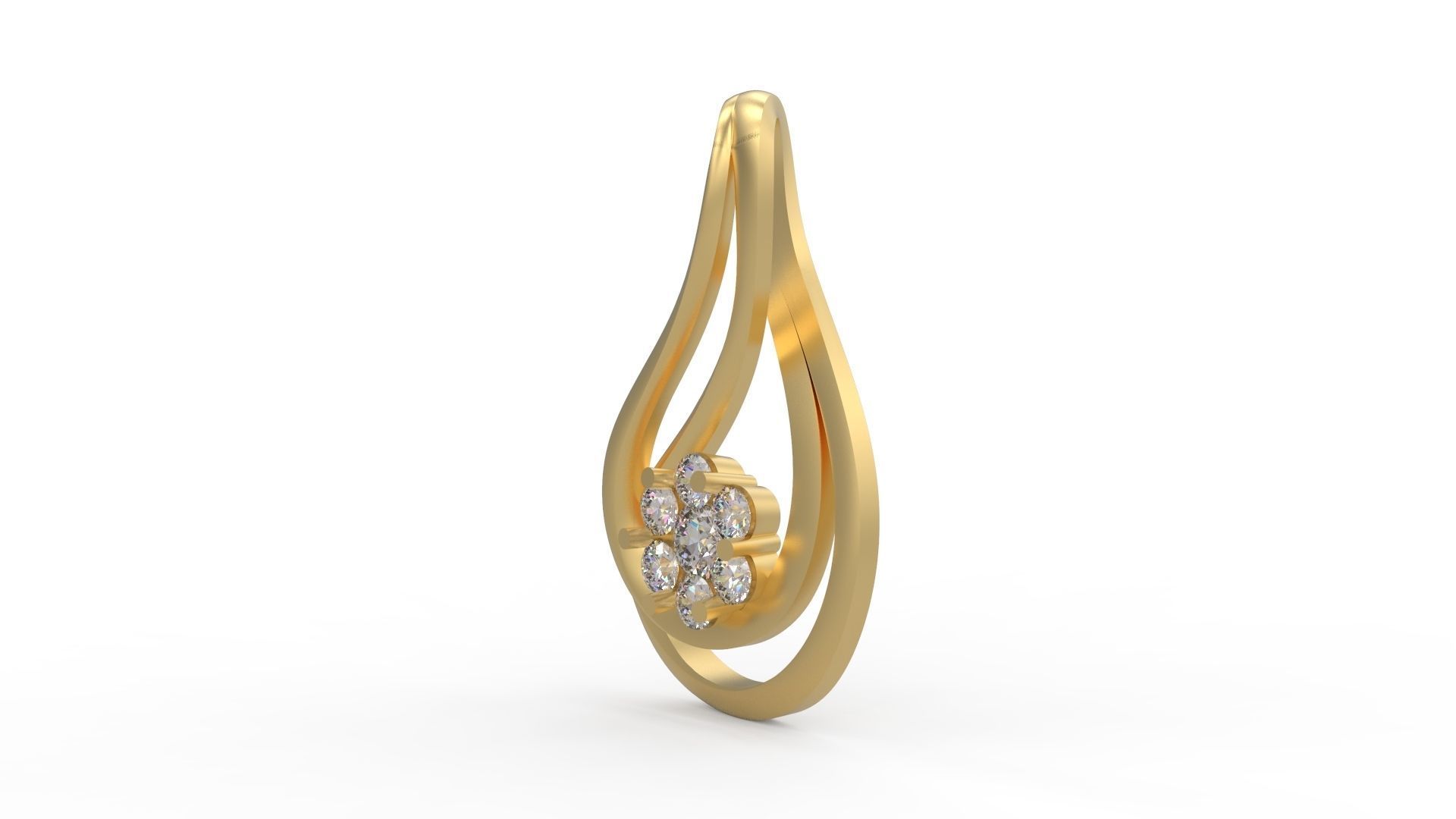 Pendant 201 3D print model_1