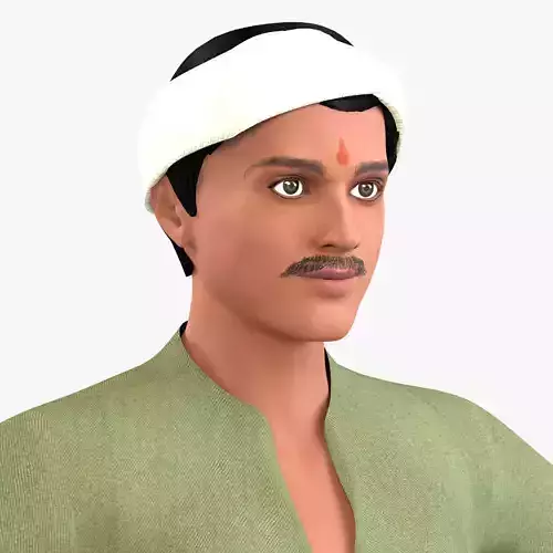 Indian Villager Sudhir