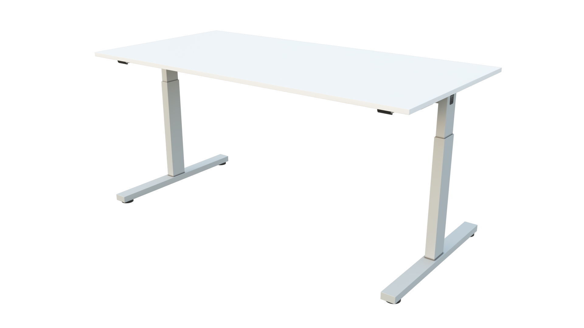 Single workplace - Edge T 3D model_2