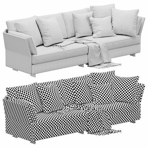 Holiday Sofa 3D model 5