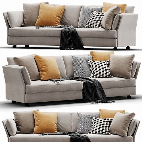 Holiday Sofa 3D model 3